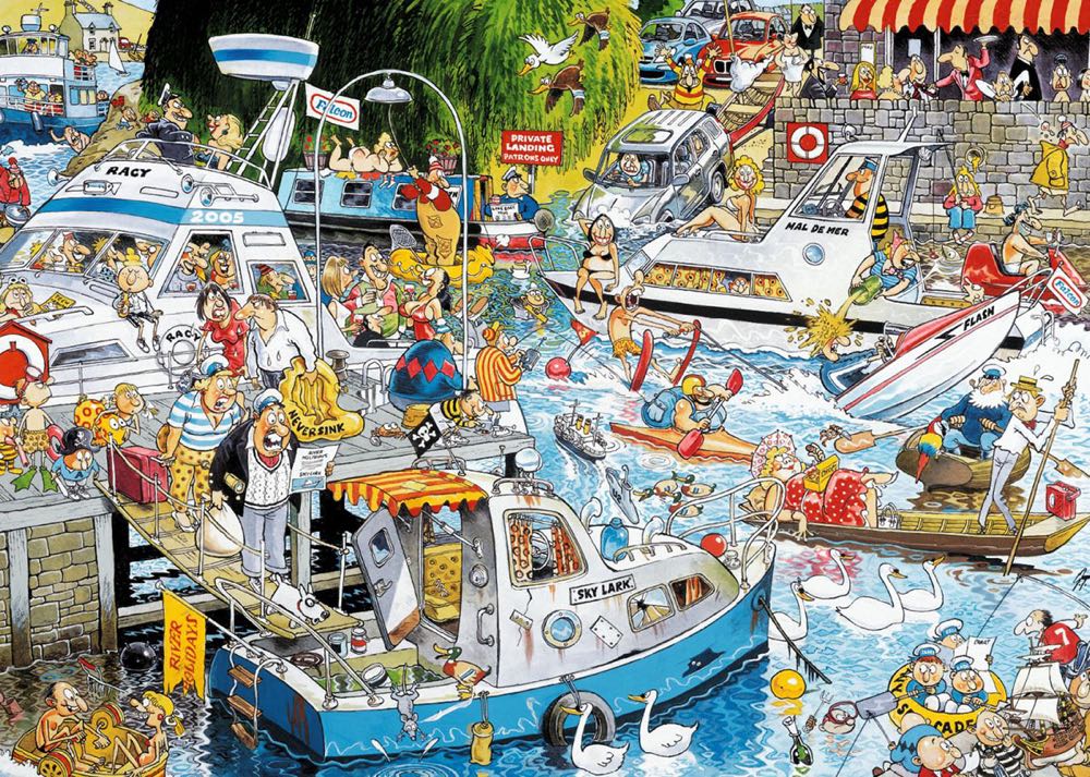 I ❤️ Cruise Chaos - Falcon de luxe puzzle collectible [Barcode 8710126111987] - Main Image 2