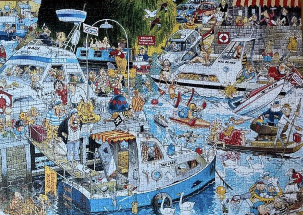 I ❤️ Cruise Chaos - Falcon de luxe puzzle collectible [Barcode 8710126111987] - Main Image 3