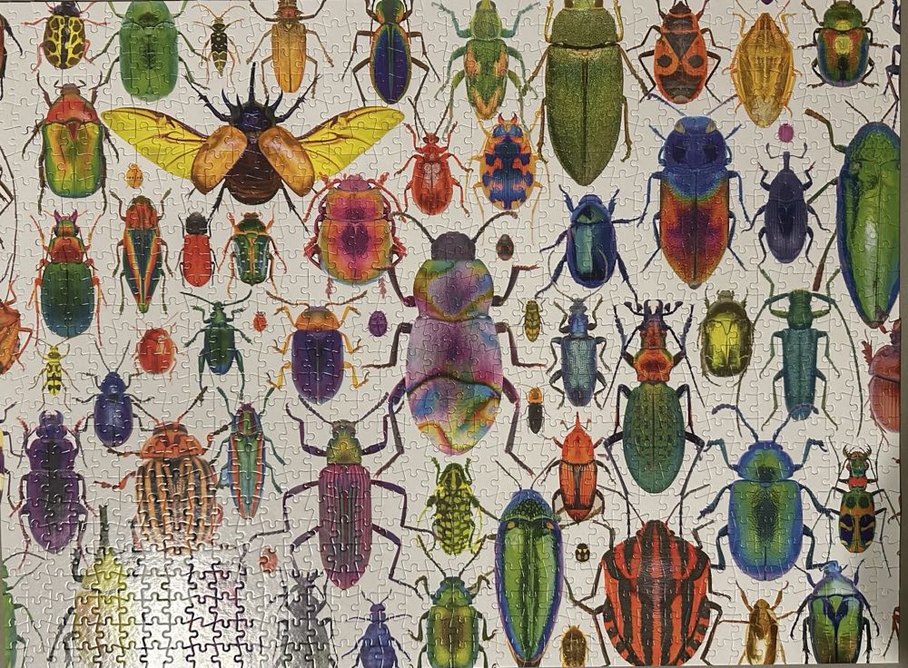 Bountiful Beetles - SOLD - Buffalo puzzle collectible - Main Image 2