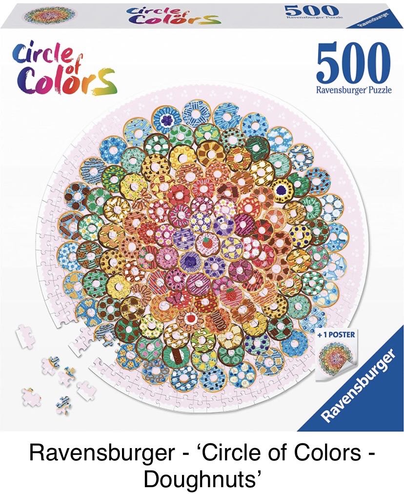 Circle Of Colors- Doughnuts - Ravensbuger puzzle collectible - Main Image 1