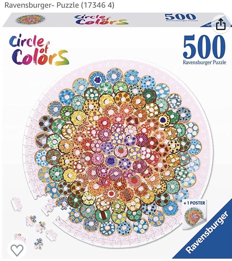 Circle Of Colors- Doughnuts - Ravensbuger puzzle collectible - Main Image 2