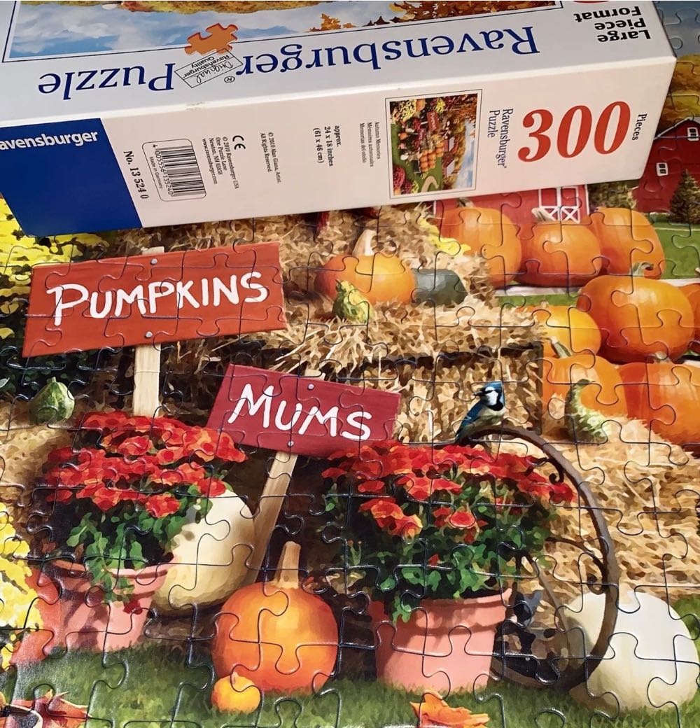 Autumn Memories - Ravensburger puzzle collectible [Barcode 4005556135240] - Main Image 2