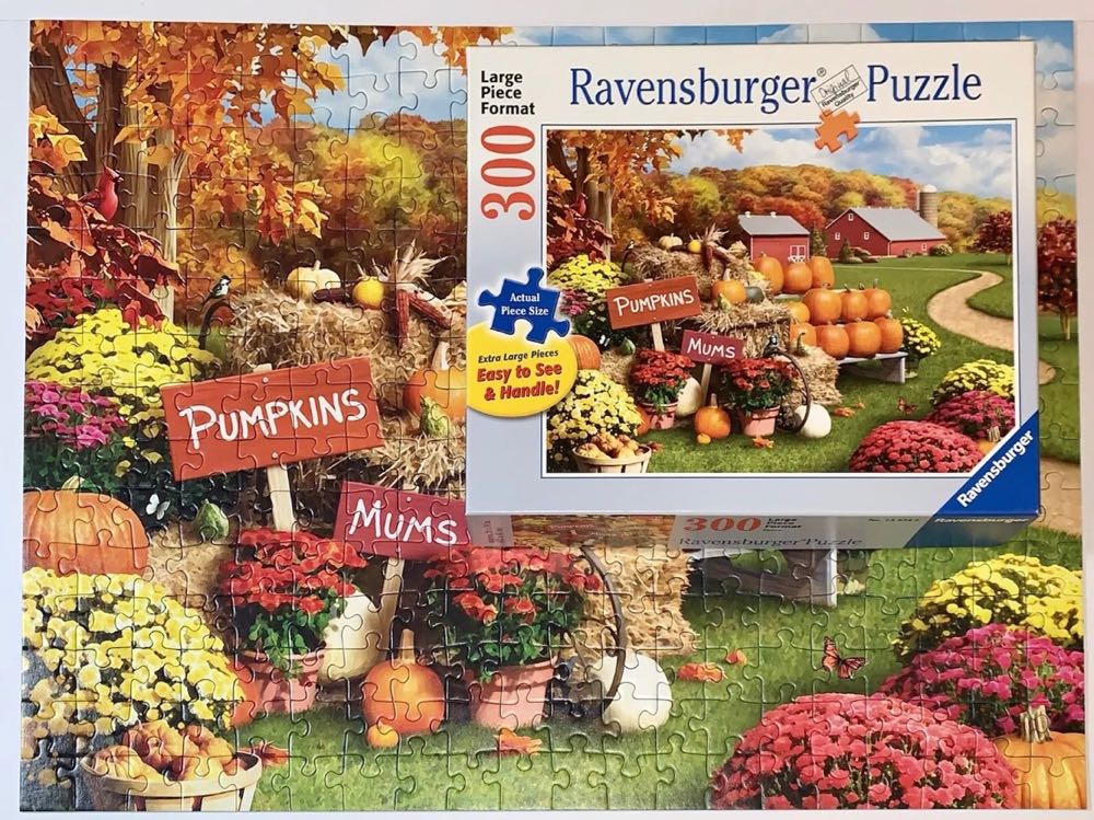 Autumn Memories - Ravensburger puzzle collectible [Barcode 4005556135240] - Main Image 4