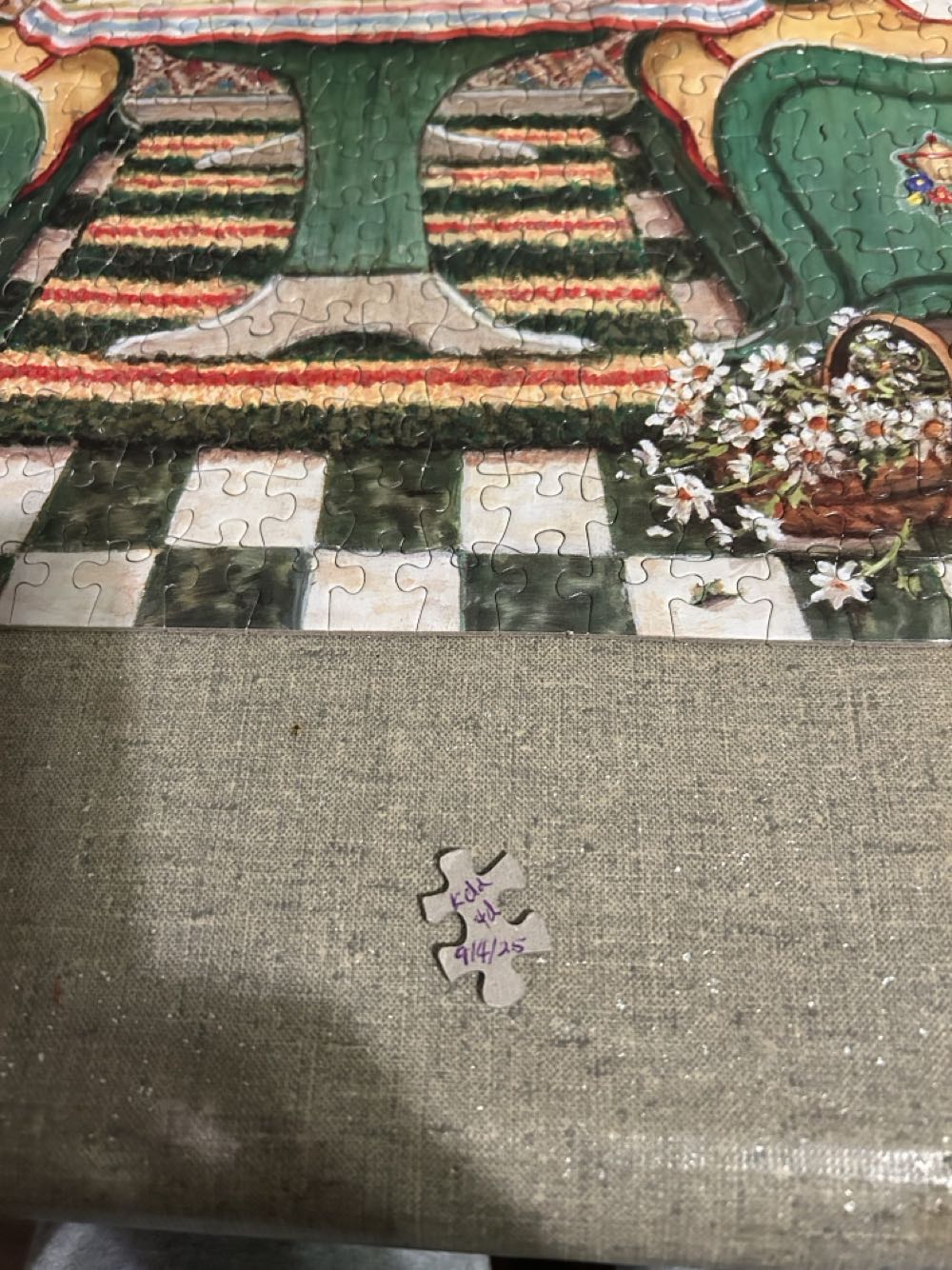 Americana 1940s Breakfast Nook - Sure-lox puzzle collectible [Barcode 810061443056] - Main Image 3