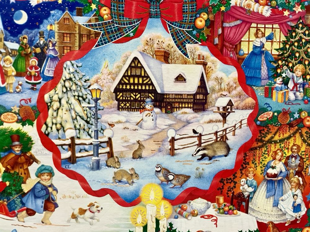 The Holly And The Ivy - Ravensburger puzzle collectible [Barcode 5012152454285] - Main Image 2