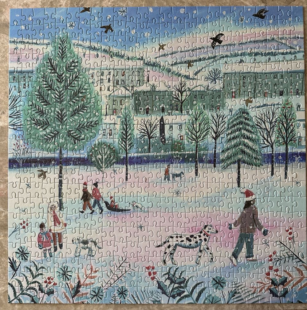 Winter Stroll - Galison puzzle collectible [Barcode 9780735372061] - Main Image 3