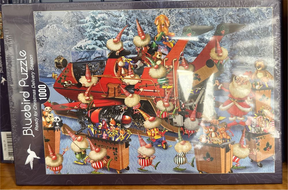 Ready For Christmas Delivery Season - Bluebird Puzzle puzzle collectible [Barcode 3663384900358] - Main Image 2