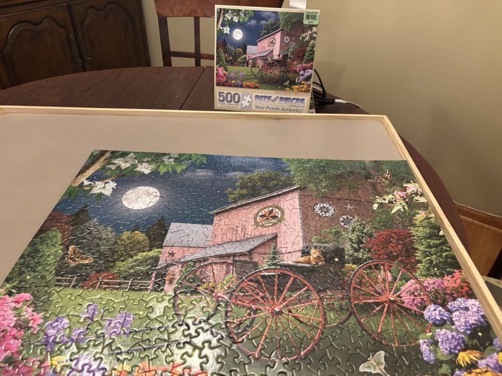 Serene Summer Night - Bits & Pieces puzzle collectible [Barcode 192949071477] - Main Image 2