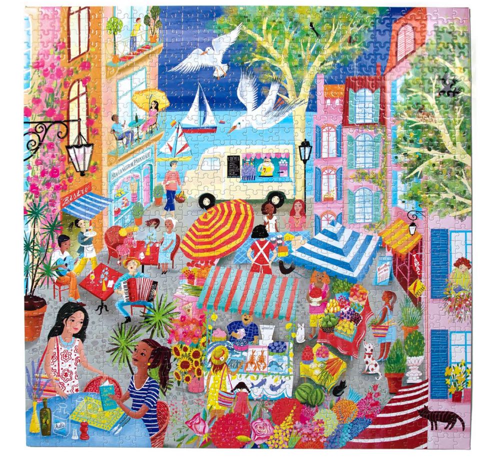 Marketplace in France - Eeboo puzzle collectible [Barcode 689196514166] - Main Image 3