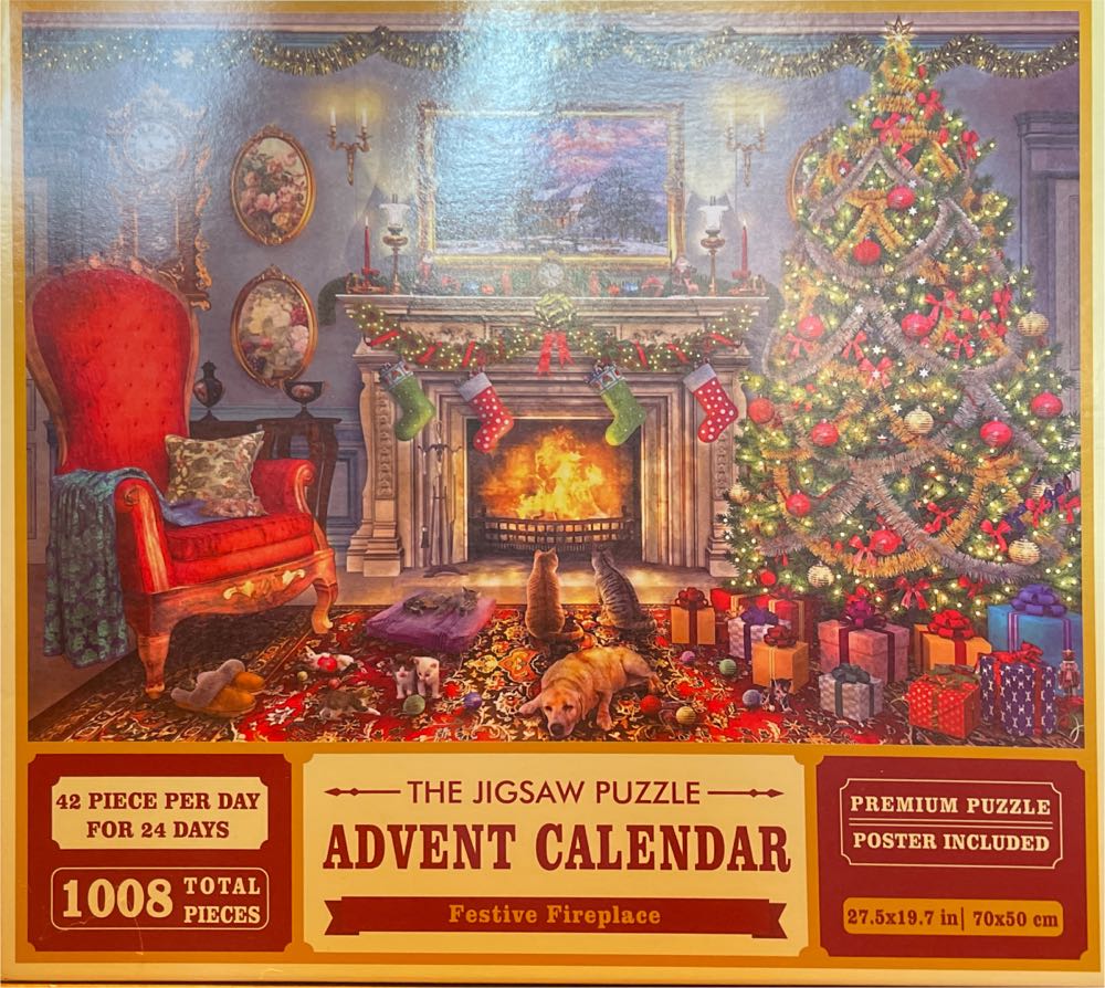 Master Pieces 550 Piece Jigsaw Santa’s Xmas