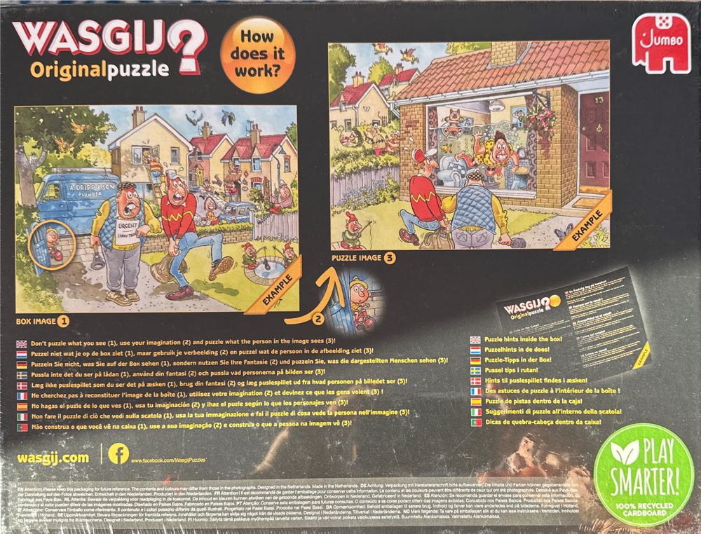 Wasgij - Strictly Can´t Dance! - Jumbo puzzle collectible [Barcode 8710126191606] - Main Image 2
