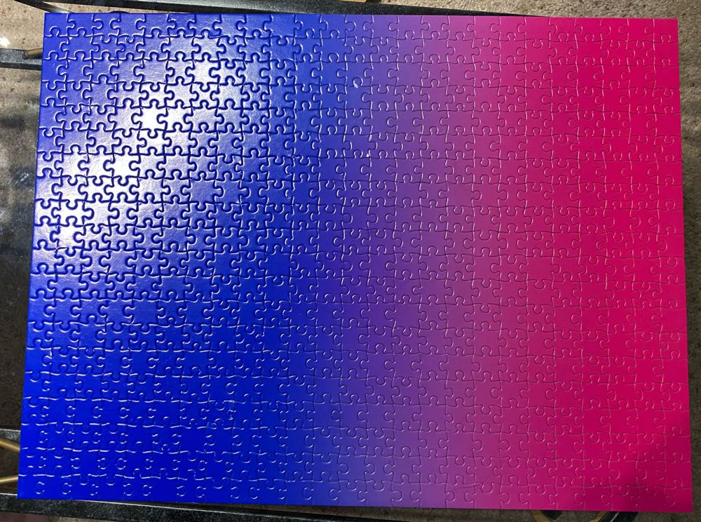Gradient Pink To Blue - Areaware 🇺🇸 puzzle collectible [Barcode 708389996272] - Main Image 2