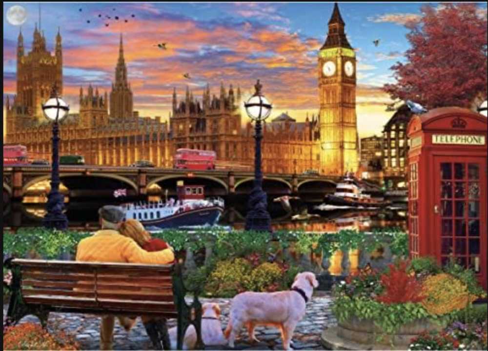 The Thames In London - Ceaco puzzle collectible [Barcode 021081310857] - Main Image 2