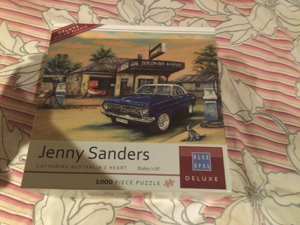 Makers International Twilight Express Train 800 Pieces Jigsaw Nwt