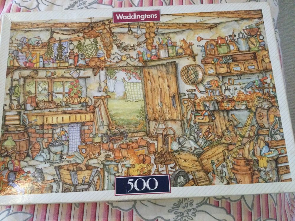 In The Garden Shed - Waddingtons puzzle collectible - Main Image 1