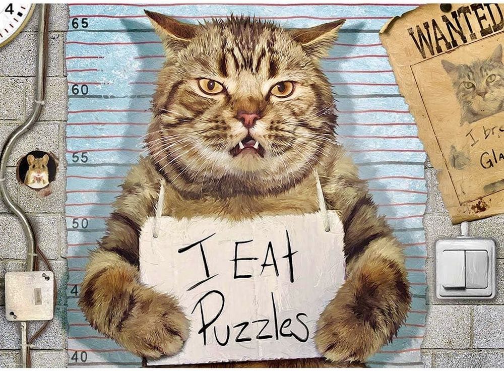 Feline Felon - Eurographics puzzle collectible - Main Image 2