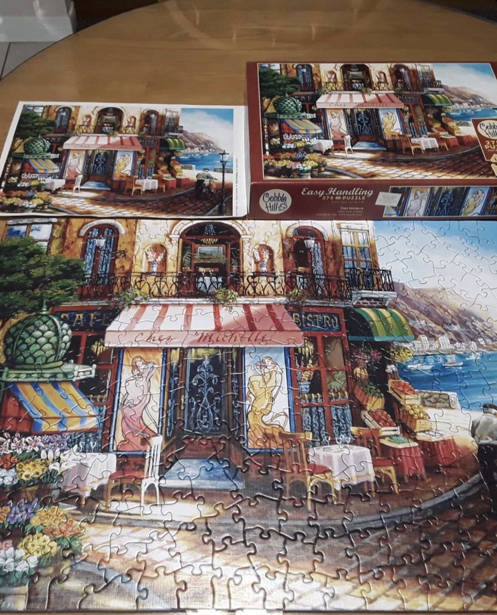 Chez Michelle - Cobble Hill puzzle collectible [Barcode 625012880428] - Main Image 2