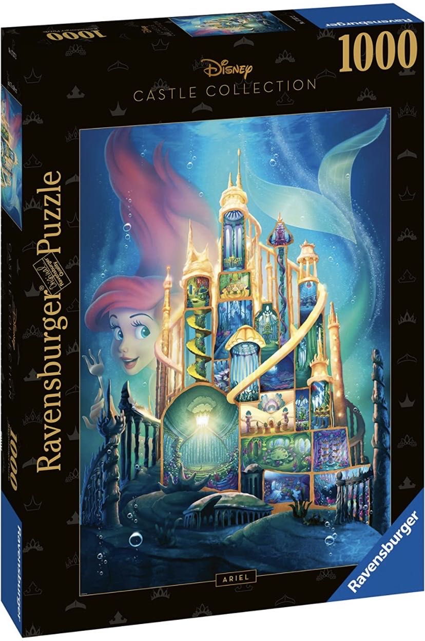 Ravensburger: Disney Castles: Ariel - Ravensburger puzzle collectible - Main Image 2