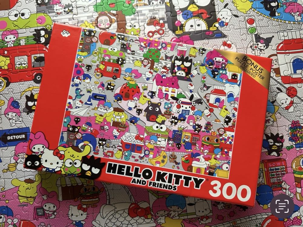 Hello Kitty And Friends - Roseart puzzle collectible [Barcode 4895145432924] - Main Image 3