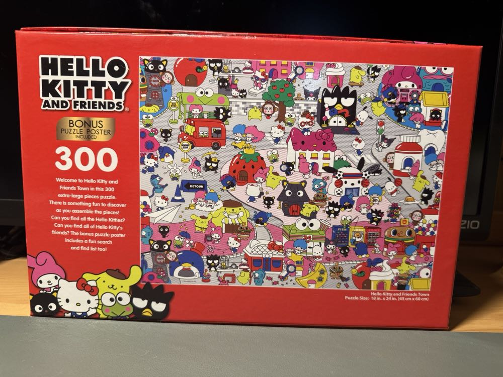 Hello Kitty And Friends - Roseart puzzle collectible [Barcode 4895145432924] - Main Image 4