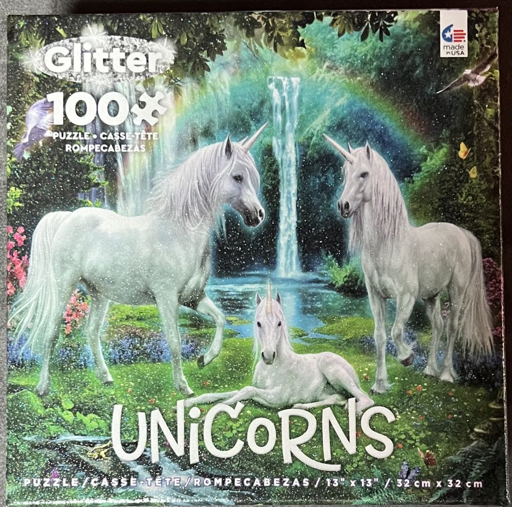 Unicorn Waterfall - Ceaco puzzle collectible [Barcode 021081160599] - Main Image 2