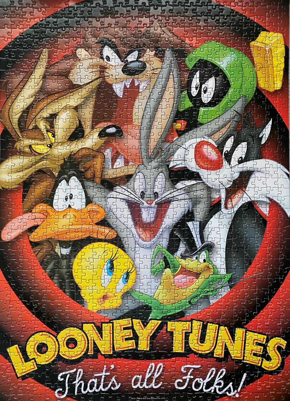 0105 Aquarius: Looney Tunes - Thats All Folks! - Aquarius puzzle collectible - Main Image 2
