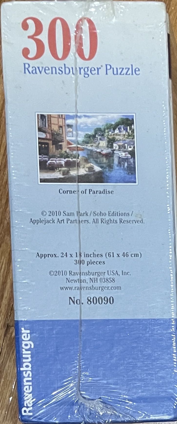 Corner of Paradise - Ravensburger puzzle collectible [Barcode 666273800909] - Main Image 2