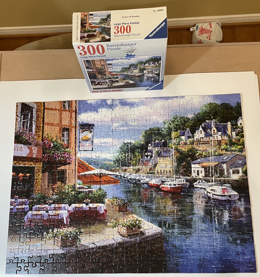 Corner of Paradise - Ravensburger puzzle collectible [Barcode 666273800909] - Main Image 3