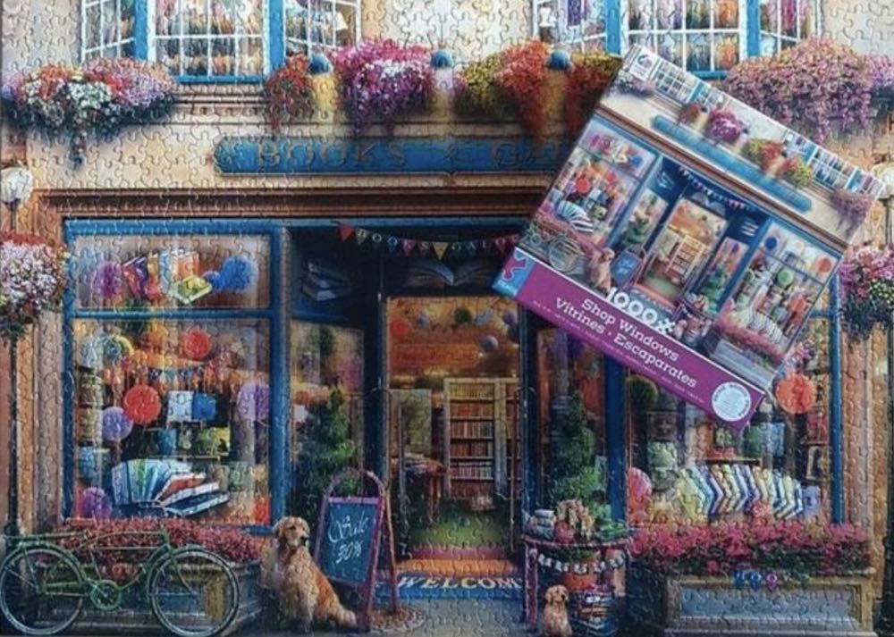 Books Galore - Ceaco puzzle collectible [Barcode 021081310925] - Main Image 4