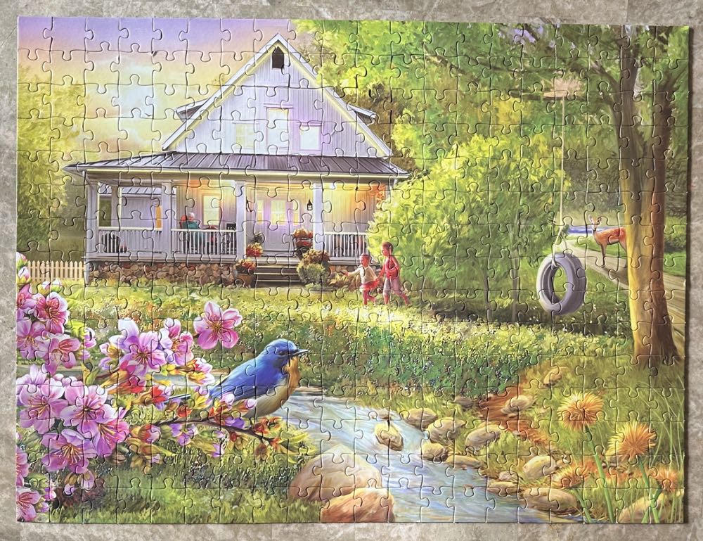 Summer Evening (v) 🧩 - Rose Art puzzle collectible [Barcode 4895145438759] - Main Image 3