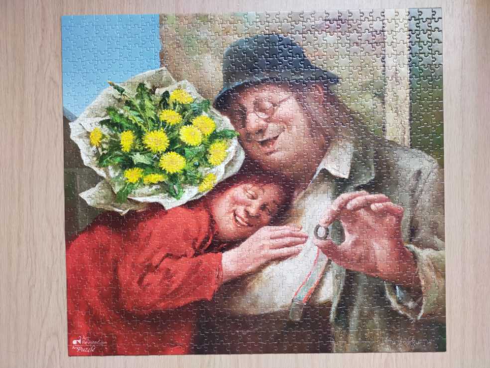 Marius Van Dokkum. Recht Uit Het Hart. - Art Puzzle puzzle collectible [Barcode 6713701900121] - Main Image 2