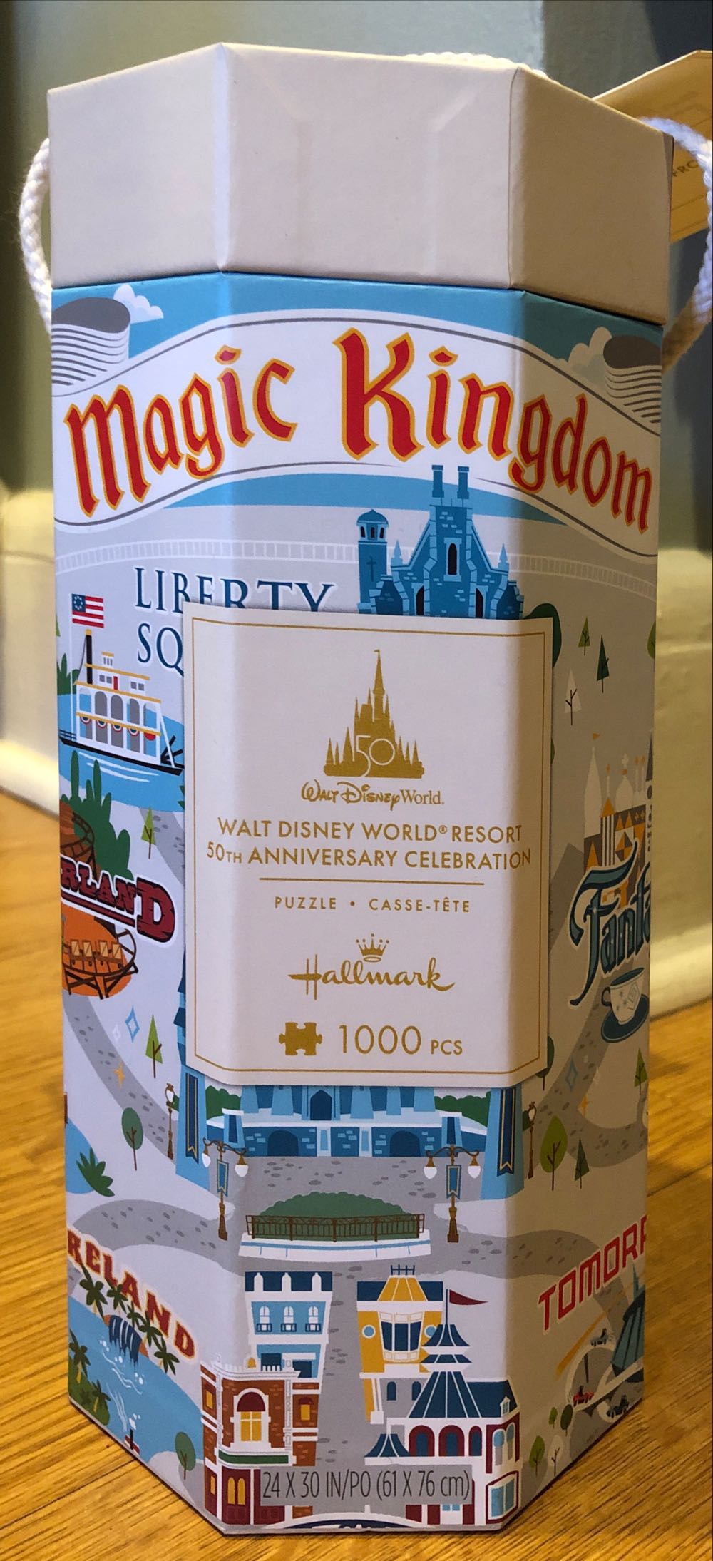 Walt Disney World Resort 50th Anniversary Celebration - Hallmark puzzle collectible [Barcode 763795796632] - Main Image 2