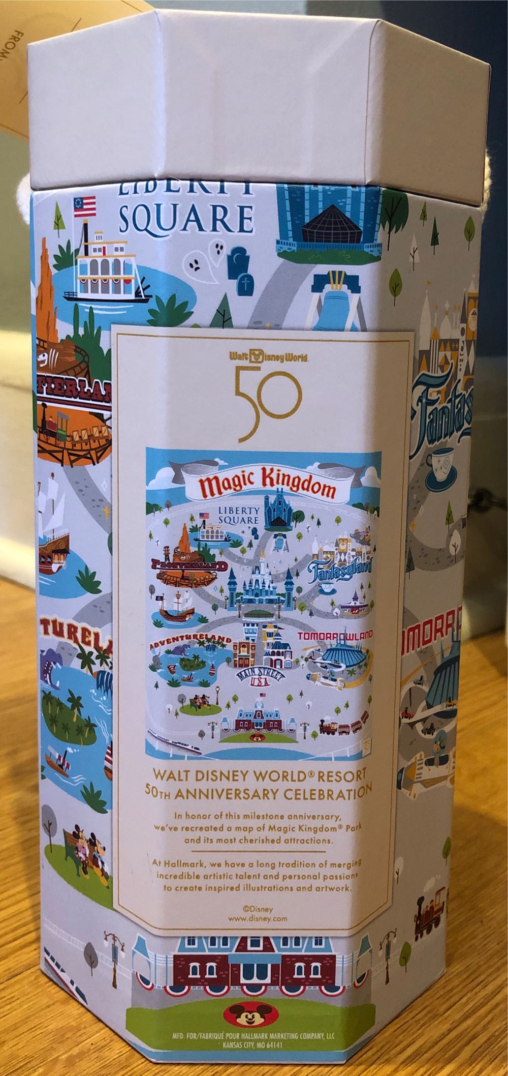 Walt Disney World Resort 50th Anniversary Celebration - Hallmark puzzle collectible [Barcode 763795796632] - Main Image 3