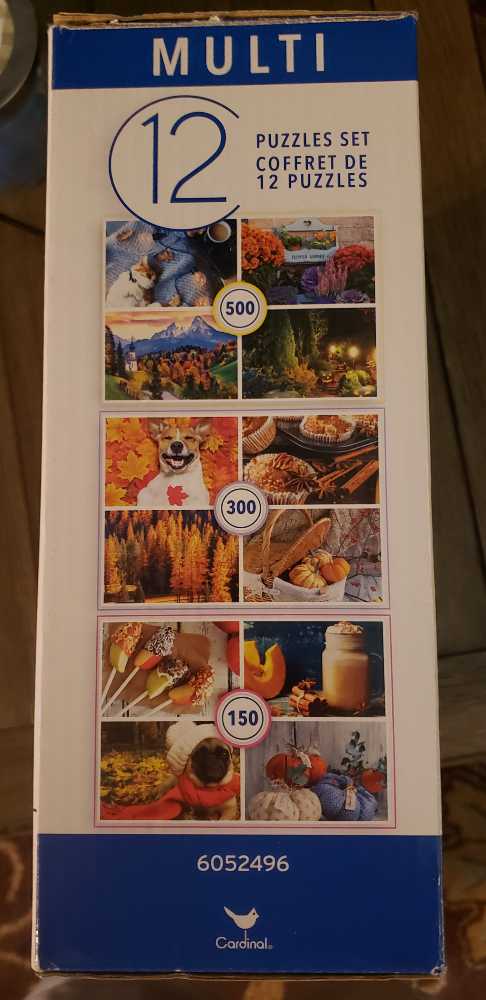 Autumn Halloween Pumpkins - Cardinal Puzzles puzzle collectible [Barcode 778988409275] - Main Image 3