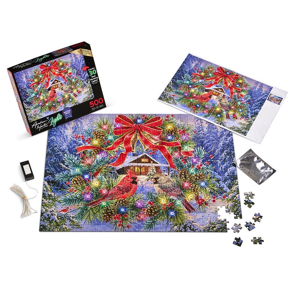 Deck The Halls - Rose Art puzzle collectible - Main Image 2