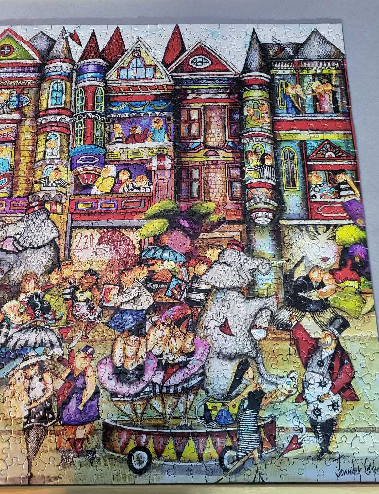 Elephant Walk - Hart Puzzles puzzle collectible [Barcode 704846706170] - Main Image 4