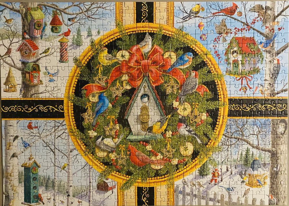 Christmas Songbirds - FOR SALE OR TRADE - Ravensburger puzzle collectible - Main Image 2