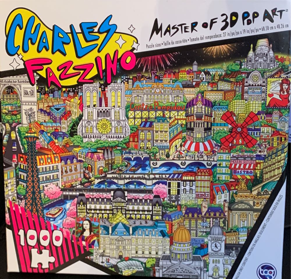 Les Attractions Fantastiques De Paris - Tcg puzzle collectible - Main Image 1