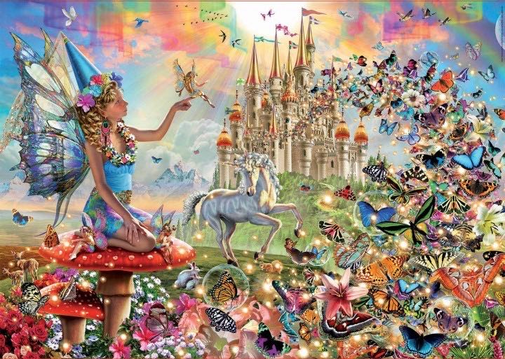 Fairy & Butterflies - Educa puzzle collectible [Barcode 8412668192478] - Main Image 2