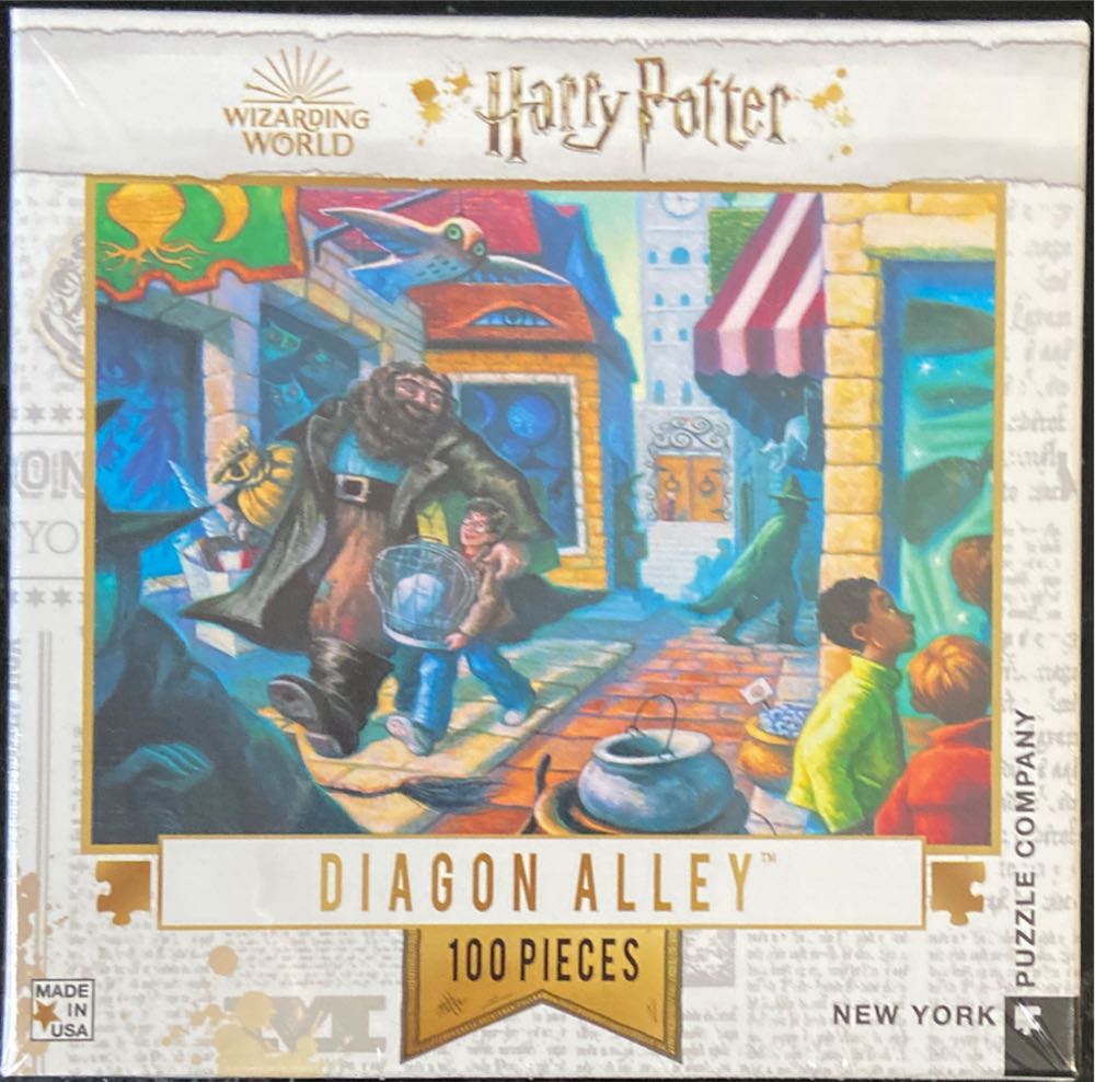 Diagonal Alley - New York Puzzle Company puzzle collectible [Barcode 819844012373] - Main Image 2