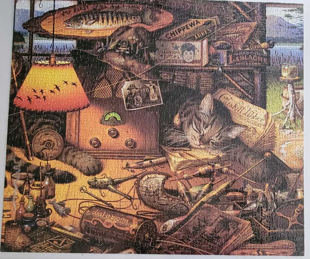 Reel Dreams - Milton Bradley (MB) 🇺🇸 puzzle collectible [Barcode 032244046797] - Main Image 2