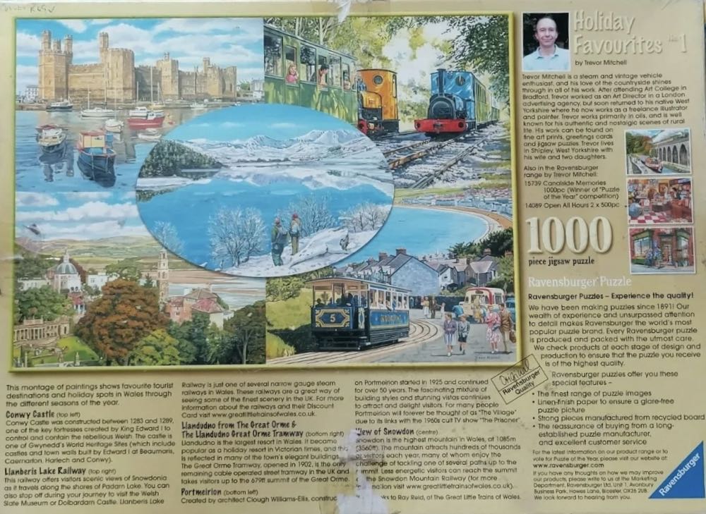 Holiday Favourites 1 - Ravensburger puzzle collectible [Barcode 4005556159376] - Main Image 2