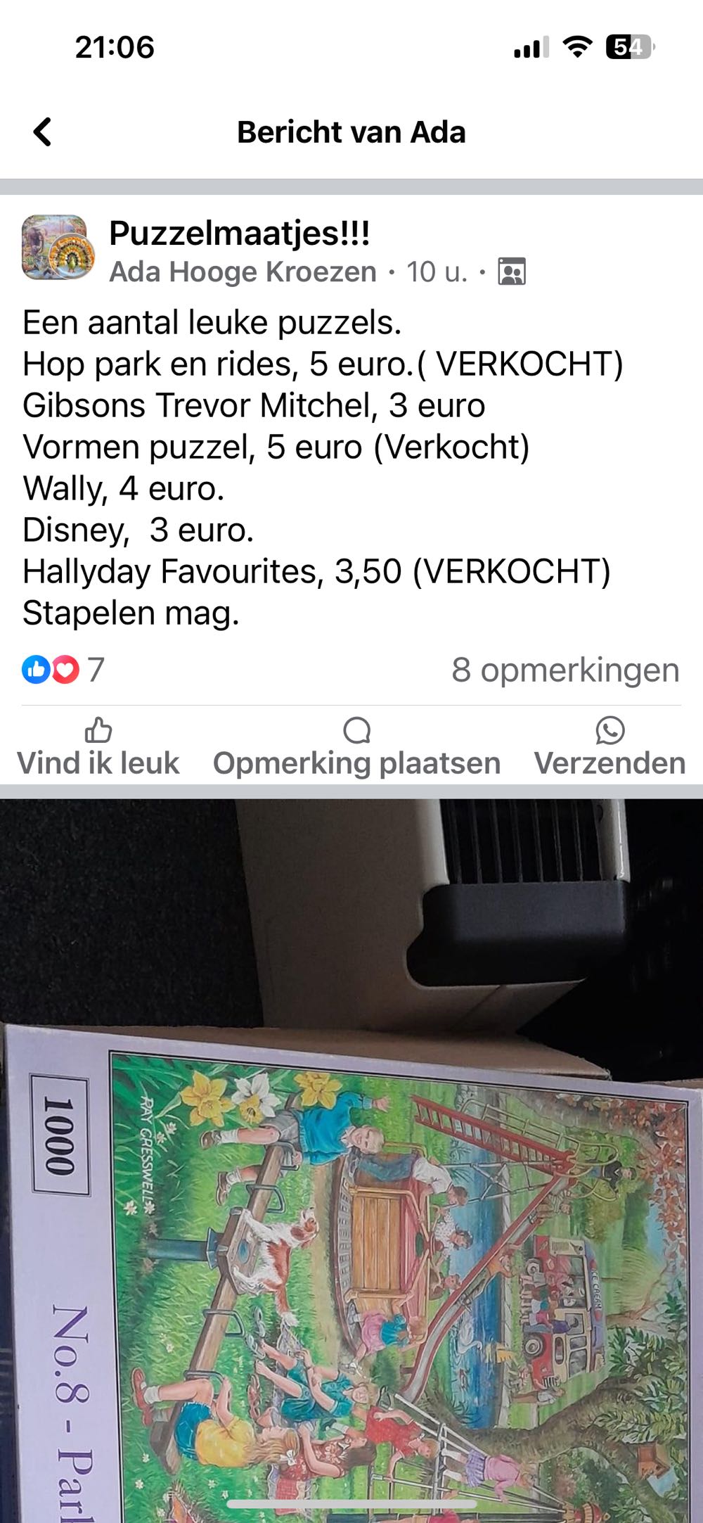 Holiday Favourites 1 - Ravensburger puzzle collectible [Barcode 4005556159376] - Main Image 4