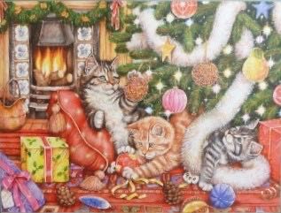 Gibsons Bad Cats & Baubles  - Gibsons puzzle collectible [Barcode 5012269030457] - Main Image 2