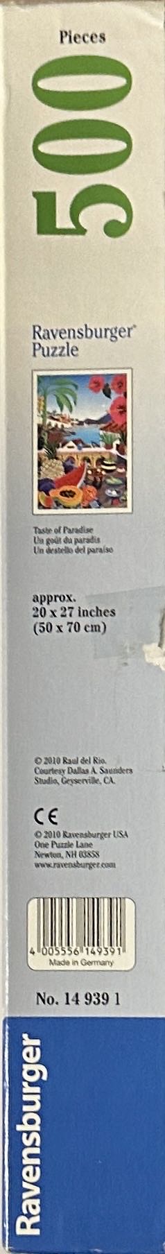 Taste Of Paradise - Ravensburger puzzle collectible [Barcode 4005556149391] - Main Image 2