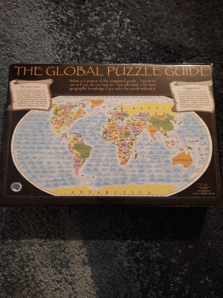Buy The Global 600 Pieces Online At  puzzle collectible [Barcode 9780641740923] - Main Image 2