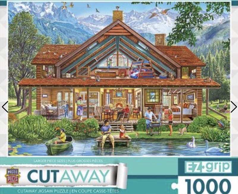 Cutaway : Camping Lodge - MasterPieces puzzle collectible - Main Image 2