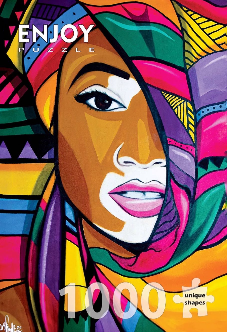 African Beauty - Enjoy puzzle collectible [Barcode 5949194018628] - Main Image 2