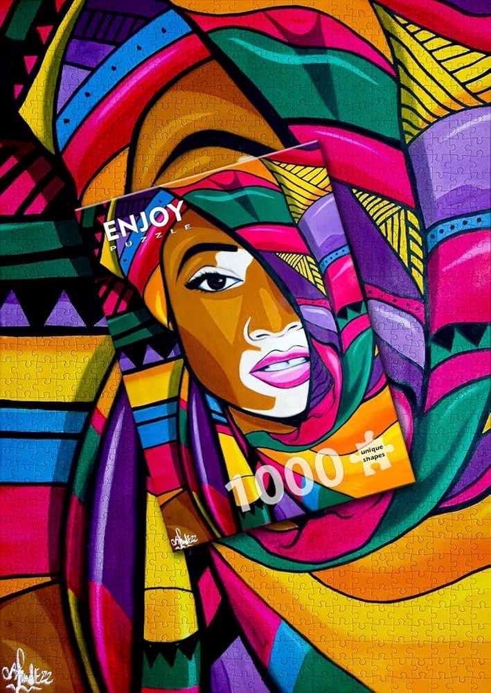 African Beauty - Enjoy puzzle collectible [Barcode 5949194018628] - Main Image 3