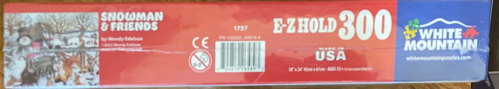 Snowman & Friends - White Mountain puzzle collectible [Barcode 100007593845] - Main Image 2